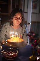 Helen Blowing Out Candles