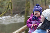 Helen And Nara Watching River