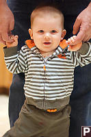 James Walking With Grandpa