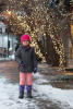 Nara Walking With Light Dusting Of Snow