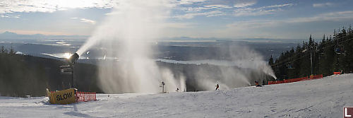 Snow Making Working The Cut