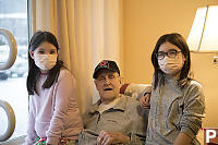 Great Grandpa With Nara And Claira