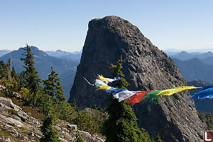 Prayer Flags And East Lion