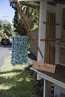 Flower Leis At Farmstand