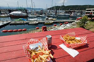 Lunch With A View Of Marina
