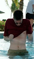 Chris in Pool
