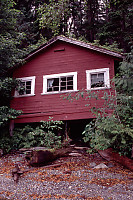 Red Cottage in Wallace Bay