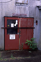 Door of Refrigeration Shed at Namu