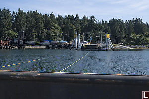 Taking Cable Ferry To Denman