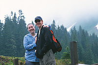 Brendon And Ashley On Bridge