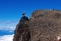 Eating Lunch Cliff Side