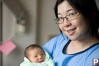 Mom And Nara In Hospital