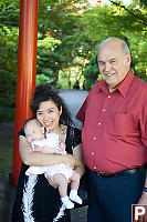 Nara Dad And Jenny At Torii