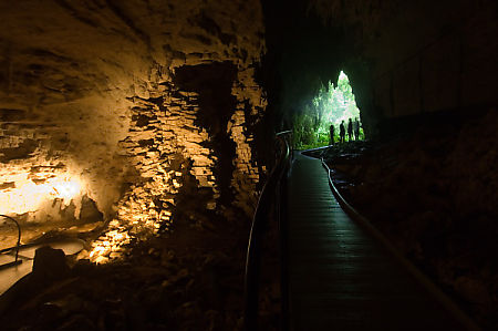 Learn Night Photography Here A Cave Entrace Outdoors Is Balanced With The Lights Built Into This Display Balance Achived By How Much Of Scene Shown More