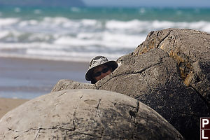 Helen Peeking Out