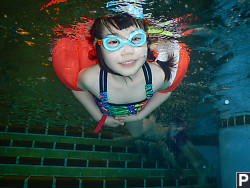 Claira In Swimming Pool