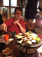 John Cooking Veggies