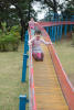 Kids On Outdoor Rollerslide