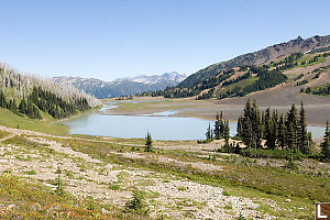 Overlooking Helm Lake