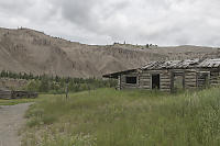 Derilict Log Homes With View