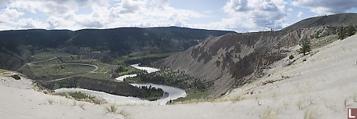 Farwell Canyon From Dune Top