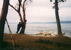 Jeremy Drinking By Arbutus