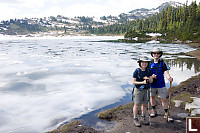 Mark And Helen In Front Of Rainbow Lake