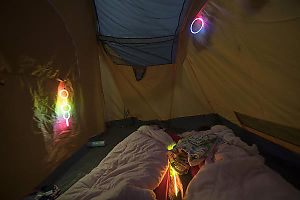 Sleeping With Glow Sticks