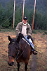Andrea on a Horse