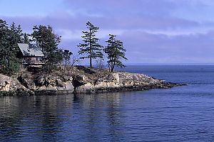 Cabin on Point on Galiano Island