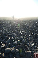 Path Through Stones To The Beach