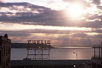 Sun Burst Over Public Market