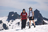 Helen And Jennifer On Snow