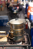 Tamales Cooking