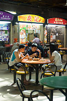 Having Lunch At The Hawker Stand