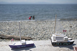 Boats While The Kids Play