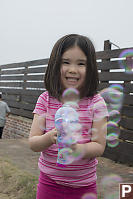 Nara With Bubble Gun