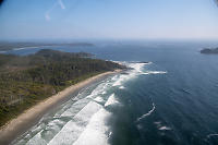 Shallow Beach From Plane