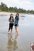 Walking On Mackenzie Beach