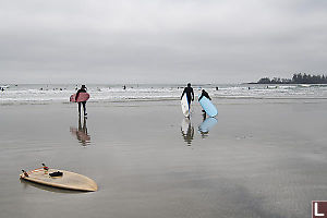 Busy Day For Surfers