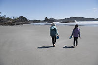 Walking Onto Chesterman Beach