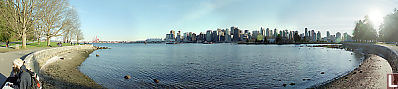 Downtown Vancouver From Stanley Park