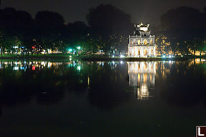 Across Hoan Kiem Lake