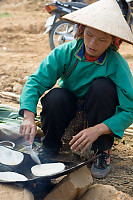 Cooking Rice Pancake