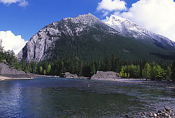 Mountain Across River