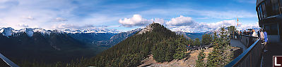 View From Sulphur Mountain Stations