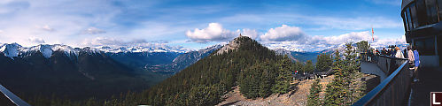 View From Sulphur Mountain Stations