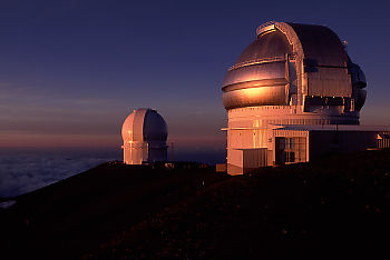 Domes At Sunset