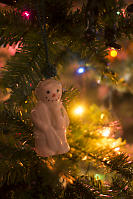 Snowman In Tree