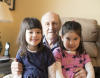 Great Grandfather With Great Granddaughters